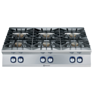 Cucina 6 fuochi professionale serie 900