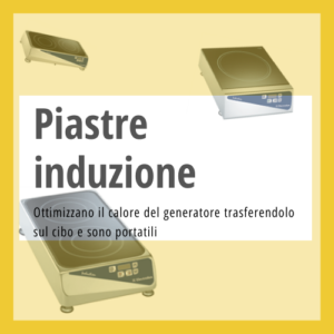 Piastre induzione portatili professionali