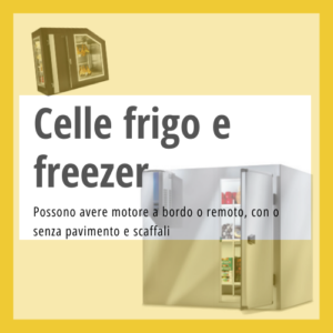 Celle frigorifere e freezer