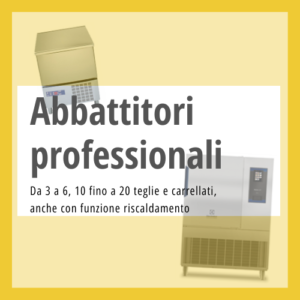 Abbattitori di temperatura professionali