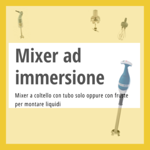 Mixer immersione professionali