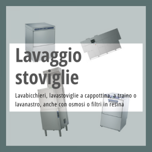 Lavaggio stoviglie professionale
